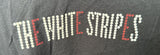 Bay Island Men's The White Stripe Skeleton Heart Graphic Black Shirt Size Large