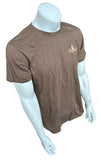 Hanes Men's Simmons Sporting Goods Duck Graphic Brown Shirt Size Large
