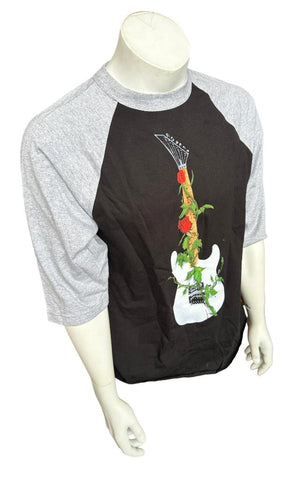 Alstyle Men's Trans-Siberian Orchestra 15 Years Black/Gray 3/4 Sleeve Shirt L