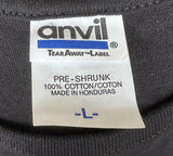 Anvil Men's Big Rob Says Do The Ham & Cheese Black Short Sleeve Shirt Size Large