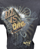 Hard Rock Cafe Men's All is One Orlando Music Instruments Black Shirt Size L