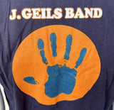 Anvil Men's J. Geils Band 2010 Graphic Navy Short Sleeve Shirt Size Large