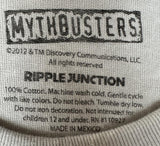 Ripple Junction Men's Mythbusters Blowin Somethin Up Gray Shirt Size Large