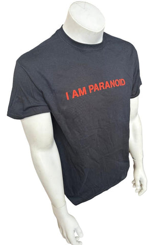 Gildan Men's Roger Waters The Wall I Am Paranoid Black Shirt Size Medium