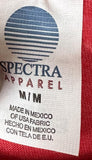 Spectra Men's Dodge Ram Truck Logo Red Short Sleeve Shirt Size Medium