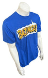 Ripple Junction Men's The Big Bang Theory Bazinga! Blue Shirt Size Large