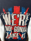 Gildan Men's The Who's Roger Daltrey We're Not Gonne Take It Shirt Size Large