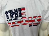 Anvil Men's The Kooks US Tour 2011 White Short Sleeve Shirt Size Large