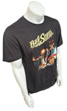 Hanes Men's Bob Seger Silver Bullet Band Black Short Sleeve Shirt Size Large