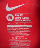Nike Women's Touchdown Statue of Liberty Super Bowl XLVIII Red Slim Shirt Size M