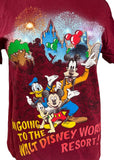 Hanes Women's I'm Going To The Walt Disney World Resort Character Shirt Size M