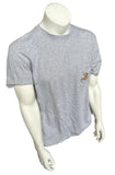 Mojo Sportfishing Gear Men's Pirate Skull Gray Short Sleeve Shirt Size Large