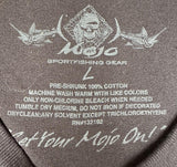 Mojo Sportfishing Gear Men's Pirate Skull Black Short Sleeve Shirt Size Large