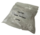 Galtek SU8N Tube Fitting Union 1/2" X 1/2" GLTK Teflon