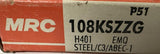 MRC 108KSZZG Deep Groove Single Row Ball Bearing 40 mm X 68 mm X 15 mm