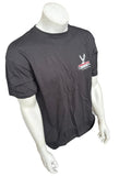 Anvil Men's Archers Choice Archery Hunter Black Short Sleeve Shirt Size Large