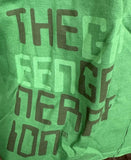 Anvil Men's The Green Generation Tree Green Short Sleeve Shirt Size Large