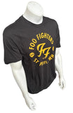 Men's Foo Fighters Tour 2011 St. Paul Black Short Sleeve Shirt Size Large