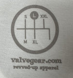 Valve Gear Men's Grease Monkey Mechanic Light Blue Short Sleeve Shirt Size Large