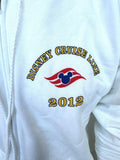 Hanes Men's Disney Cruise Line 2012 White Zipper Hoodie Sweatshirt Size XL