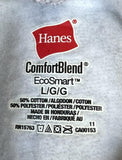 Hanes Men's Disney Cruise Line Canada Gray Zipper Hoodie Sweatshirt Size Large