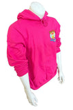 Gildan Men's Brew Thru Carolina Beach Pink Hoodie Sweatshirt Size XL