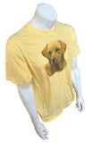 Gildan Men's Yellow Lab Dog Short Sleeve Shirt Size Large