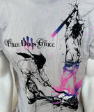Tultex Men's Three Days Grace Gray Short Sleeve Shirt Size Large