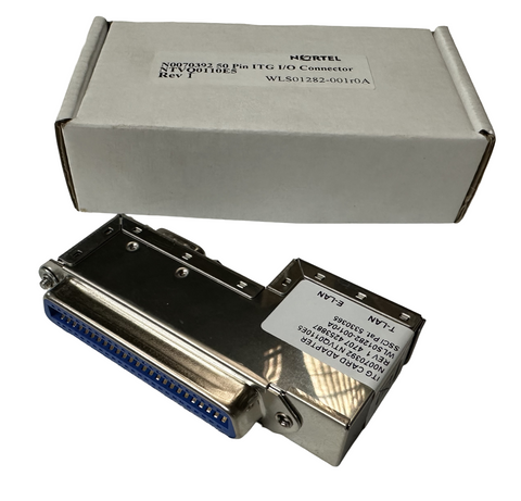 Nortel NTVQ0110E5 ITG Card Adapter I/O Connector N0070392 50 Pin