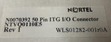 Nortel NTVQ0110E5 ITG Card Adapter I/O Connector N0070392 50 Pin