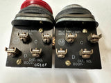 Allen-Bradley 800T-GC16F Oiltight Pilot Pushbutton Control Unit Series A 600 VAC