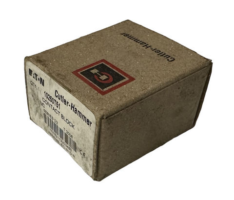 Cutler-Hammer 10250T/91000T White Contact Block 120V Series D2