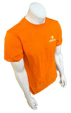 Anvil Men's Mossy Oak Tree Graphic Orange Short Sleeve Shirt Size Medium