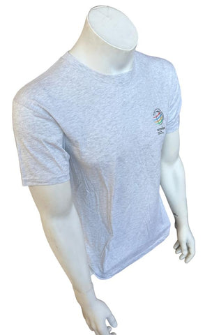 Next Level Men's World Golf Championship Gray Short Sleeve Shirt Size Medium