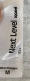 Next Level Men's World Golf Championship Gray Short Sleeve Shirt Size Medium