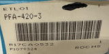 Swagelok PFA-420-3 PFA Tube Fitting Union Tee 1/4" Tube