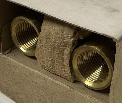 Lot of (2) FlexoLap LB-49 Brass Lapping Barrel 1-1/8" Barrel