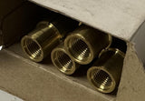 Lot of (4) FlexoLap LB-41 Brass Lapping Barrel 3/4" Barrel
