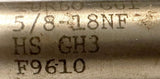Bestly 5/8"-18NF Spiral Hand Tap USA Turbo Cut HS GH3 F9610