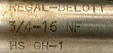 Regal-Belott 3/4"-16 NF Spiral Hand Tap HS GH-1 USA 714D
