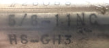H.W. CO 5/8"-11 NC Spiral Hand Tap HS GH-3 26058