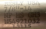 Besly 7/8"-14 NF Hand Tap HS GH3 M54921032 L3115