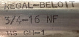 Regal Beloit 3/4"-16 NF Spiral Hand Tap HS GH-1 USA 714D