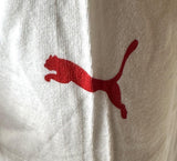 Puma Men's DJ Hero Graphic White Short Sleeve Shirt Size Large