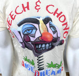 Anvil Men's Cheech & Chong Nice Dream Beige Short Sleeve Shirt Size Large