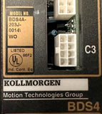 Kollmorgen BDS4A-203J-0014WO Industrial Servo Drive 230 VAC