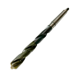 CLE-LINE 45/64 High-Speed Drill Bit Morse #2 Taper 9-3/8" L HS USA