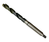 CLE-LINE 45/64 High-Speed Drill Bit Morse #2 Taper 9-3/8" L HS USA