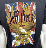 Anvil Men's Jeff Beck USA 2011 Tour Black Short Sleeve Shirt Size Large