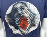 Gildan Men's Roger Waters Tear Down The Wall Navy Short Sleeve Shirt Size Medium